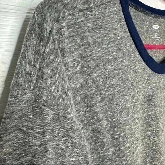 Old Navy Shirt 1/2  Length Sleeves Grey/Blue Size Extra Large - Picture 15 of 16